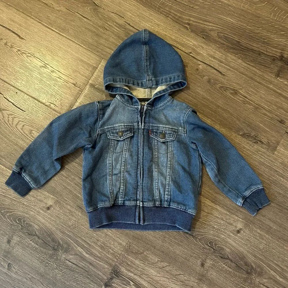 Levi’s Knit Zip Toddler kids Hoodie 24 months